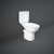 RAK Ceramics Morning Rimless Open-Back Close Coupled Toilet with P-Trap - Unbeatable Bathrooms