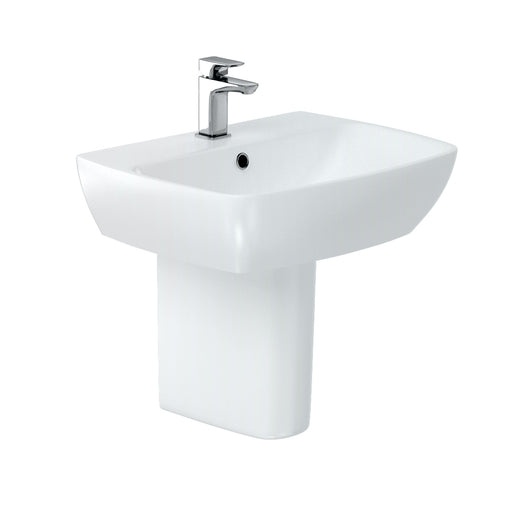 Britton MyHome 1TH Pedestal Basin (Various Sizes) - Unbeatable Bathrooms