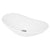 Hudson Reed 615mm 0TH Rounded Countertop Vessel Basin - Unbeatable Bathrooms