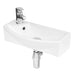 Hudson Reed 450mm 1TH Wall Hung Basin - Unbeatable Bathrooms