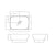 Nuie 455mm 0TH Rectangle Counter Top Vessel Basin - Unbeatable Bathrooms
