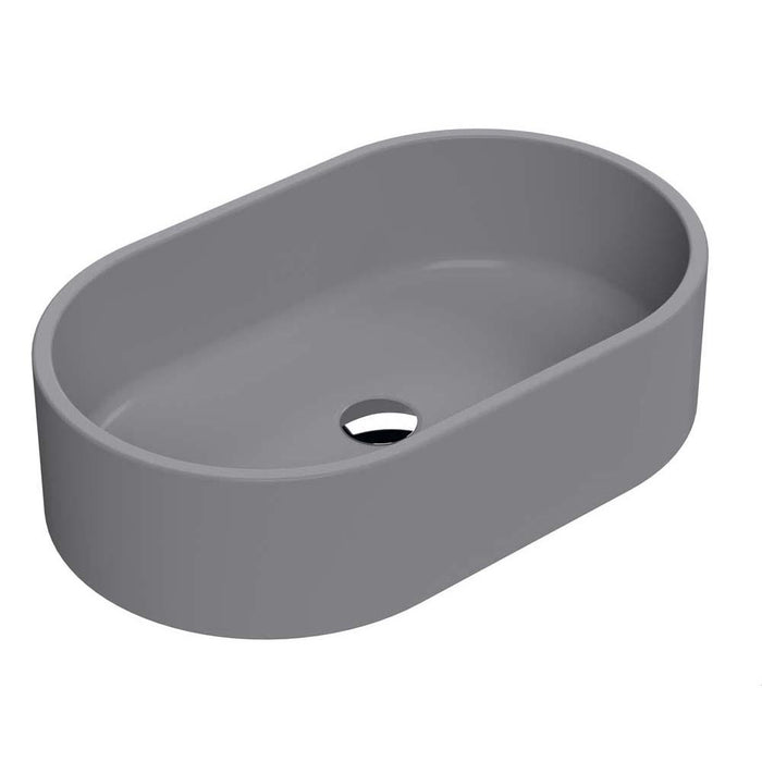 Nuie Oval 565mm 0TH Counter Top Vessel Basin - Unbeatable Bathrooms