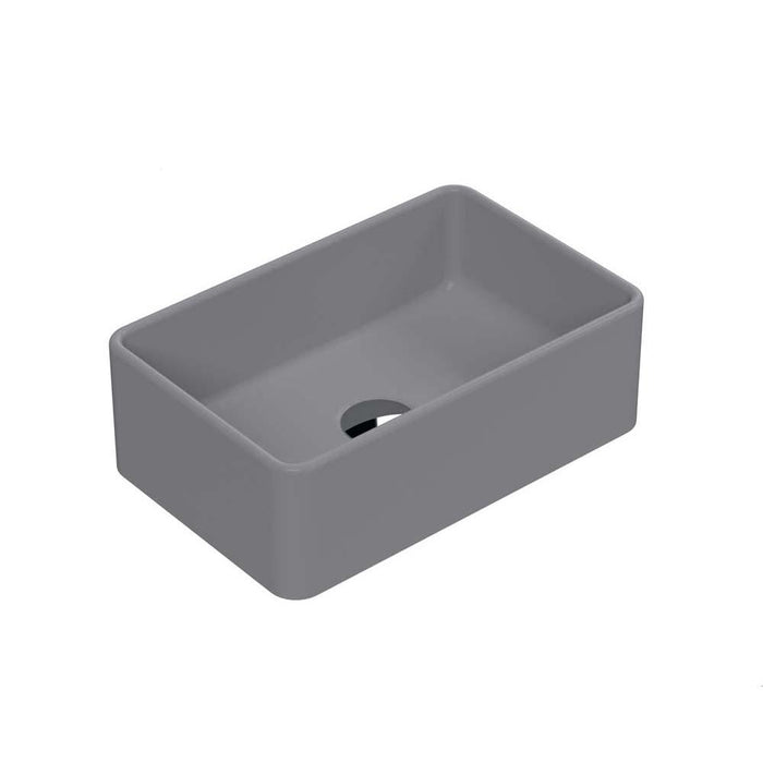 Nuie Rectangular 365mm 0TH Counter Top Vessel Basin - Unbeatable Bathrooms