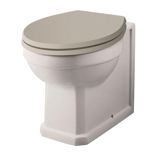Hudson Reed Richmond Back To Wall Toilet & Seat - Unbeatable Bathrooms
