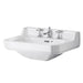 Hudson Reed Richmond 515/550/560mm Cloakroom Basin - 1, 2 & 3TH - Unbeatable Bathrooms