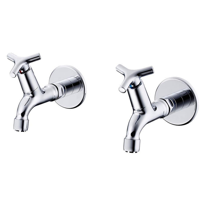 Armitage Shanks Nimbus 21 Bib Taps 1/2inch Anti Vandal Outlet (Pair) - Unbeatable Bathrooms