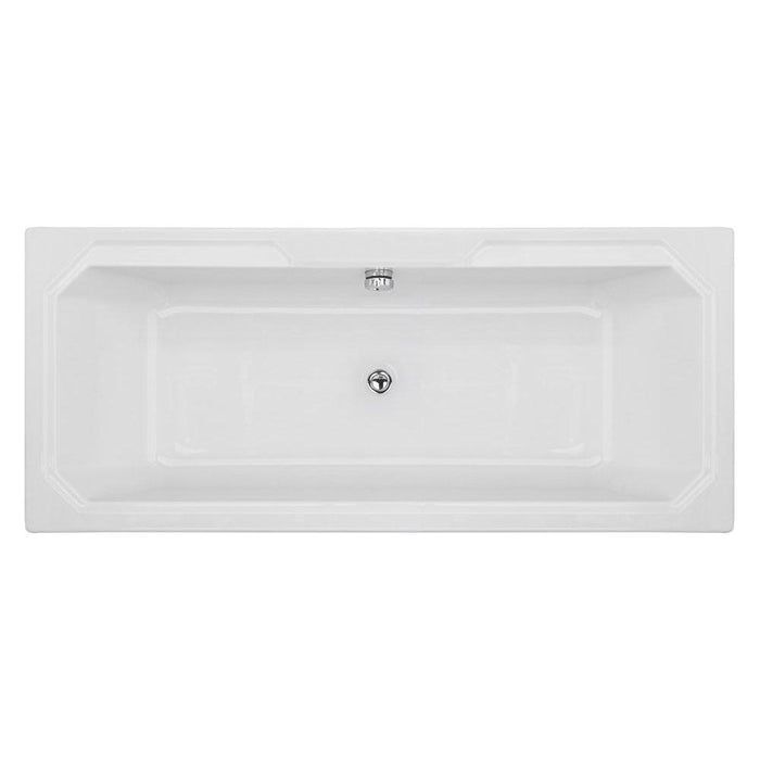 Nuie Legend Traditional Full Bathroom Suite with 1800 x 800mm Art Deco Bath - Unbeatable Bathrooms