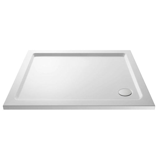 Hudson Reed 900mm Rectangle Shower Tray - White - Unbeatable Bathrooms