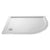 Hudson Reed 900mm Offset Shower Tray - White - Unbeatable Bathrooms