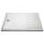 Hudson Reed 1400mm Walk-In Rectangle Shower Tray - White - Unbeatable Bathrooms