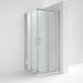 Nuie Aegean Corner Entry Sliding Square Shower Enclosure - Unbeatable Bathrooms