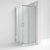 Nuie Aegean Corner Entry Sliding Square Shower Enclosure - Unbeatable Bathrooms