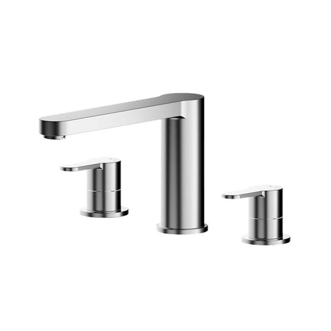 Nuie Arvan Deck Mounted 3TH Bath Filler - Unbeatable Bathrooms