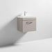 Nuie Athena 500mm Vanity Unit - Wall Hung 1 Drawer Unit with Basin - Unbeatable Bathrooms