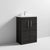 Nuie Athena 600mm Vanity Unit - Floor Standing 2 Door Unit with Basin - Unbeatable Bathrooms