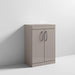 Nuie Athena 600mm Vanity Unit - Floor Standing 2 Door Unit with Basin - Unbeatable Bathrooms