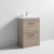 Nuie Athena 600mm Vanity Unit - Floor Standing 2 Drawer Unit with Basin - Unbeatable Bathrooms