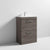 Nuie Athena 600mm Vanity Unit - Floor Standing 2 Drawer Unit with Basin - Unbeatable Bathrooms