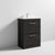 Nuie Athena 600mm Vanity Unit - Floor Standing 2 Drawer Unit with Basin - Unbeatable Bathrooms