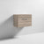 Nuie Athena 600mm Vanity Unit - Wall Hung 1 Drawer Unit with Basin - Unbeatable Bathrooms