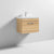 Nuie Athena 600mm Vanity Unit - Wall Hung 1 Drawer Unit with Basin - Unbeatable Bathrooms