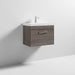 Nuie Athena 600mm Vanity Unit - Wall Hung 1 Drawer Unit with Basin - Unbeatable Bathrooms