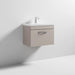 Nuie Athena 600mm Vanity Unit - Wall Hung 1 Drawer Unit with Basin - Unbeatable Bathrooms