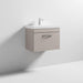 Nuie Athena 600mm Vanity Unit - Wall Hung 1 Drawer Unit with Basin - Unbeatable Bathrooms