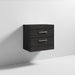 Nuie Athena 600mm Vanity Unit - Wall Hung 2 Drawer Unit with Basin - Unbeatable Bathrooms