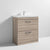 Nuie Athena 600mm Vanity Unit - Floor Standing 2 Drawer Unit with Basin - Unbeatable Bathrooms