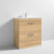 Nuie Athena 800mm Vanity Unit - Floor Standing 2 Drawer Unit with Basin - Unbeatable Bathrooms