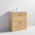 Nuie Athena 800mm Vanity Unit - Floor Standing 2 Drawer Unit with Basin - Unbeatable Bathrooms