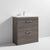 Nuie Athena 800mm Vanity Unit - Floor Standing 2 Drawer Unit with Basin - Unbeatable Bathrooms