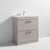 Nuie Athena 800mm Vanity Unit - Floor Standing 2 Drawer Unit with Basin - Unbeatable Bathrooms