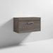 Nuie Athena 800mm Vanity Unit - Wall Hung 1 Drawer Unit with Basin - Unbeatable Bathrooms