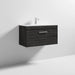 Nuie Athena 800mm Vanity Unit - Wall Hung 1 Drawer Unit with Basin - Unbeatable Bathrooms