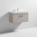 Nuie Athena 800mm Vanity Unit - Wall Hung 1 Drawer Unit with Basin - Unbeatable Bathrooms