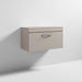 Nuie Athena 800mm Vanity Unit - Wall Hung 1 Drawer Unit with Basin - Unbeatable Bathrooms