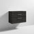 Nuie Athena 800mm Vanity Unit - Wall Hung 2 Drawer Unit with Basin - Unbeatable Bathrooms