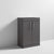 Nuie Athena 600mm Vanity Unit - Floor Standing 2 Door Unit with Basin - Unbeatable Bathrooms