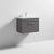 Nuie Athena 600mm Vanity Unit - Wall Hung 1 Drawer Unit with Basin - Unbeatable Bathrooms