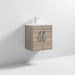 Nuie Athena 500mm Vanity Unit - Wall Hung 2 Door Unit with Basin - Unbeatable Bathrooms
