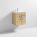 Nuie Athena 500mm Vanity Unit - Wall Hung 2 Door Unit with Basin - Unbeatable Bathrooms