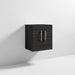 Nuie Athena 500mm Vanity Unit - Wall Hung 2 Door Unit with Basin - Unbeatable Bathrooms