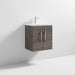 Nuie Athena 500mm Vanity Unit - Wall Hung 2 Door Unit with Basin - Unbeatable Bathrooms