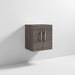 Nuie Athena 500mm Vanity Unit - Wall Hung 2 Door Unit with Basin - Unbeatable Bathrooms