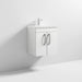 Nuie Athena 500mm Vanity Unit - Wall Hung 2 Door Unit with Basin - Unbeatable Bathrooms