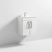 Nuie Athena 500mm Vanity Unit - Wall Hung 2 Door Unit with Basin - Unbeatable Bathrooms