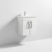 Nuie Athena 500mm Vanity Unit - Wall Hung 2 Door Unit with Basin - Unbeatable Bathrooms
