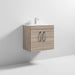Nuie Athena 600mm Vanity Unit - Wall Hung 2 Door Unit with Basin - Unbeatable Bathrooms